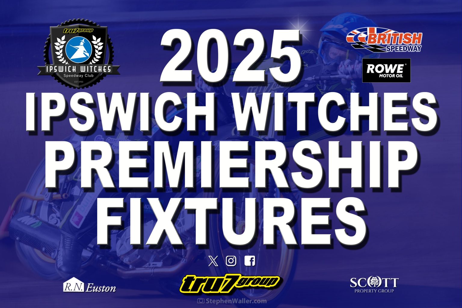 2025 FIXTURES RELEASED – Ipswich Witches Speedway