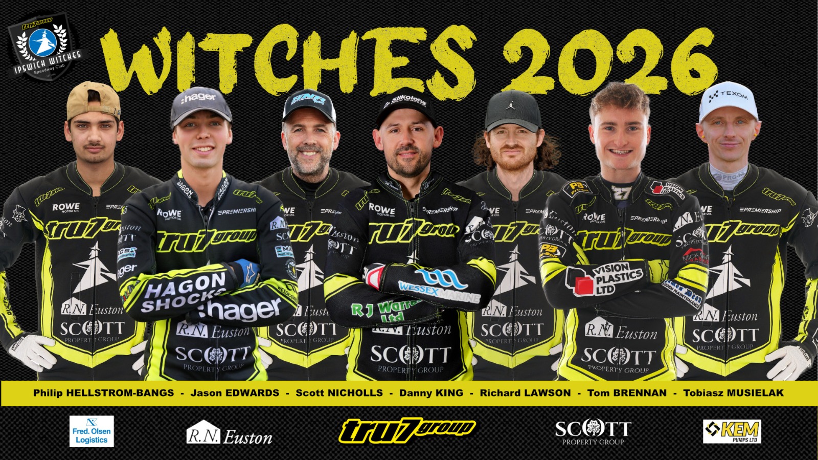 IPSWICH TRU7 GROUP WITCHES REVEAL 2026 PREMIERSHIP SIDE