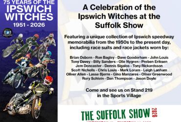 CELEBRATE 75 YEARS OF THE WITCHES AT SUFFOLK SHOW