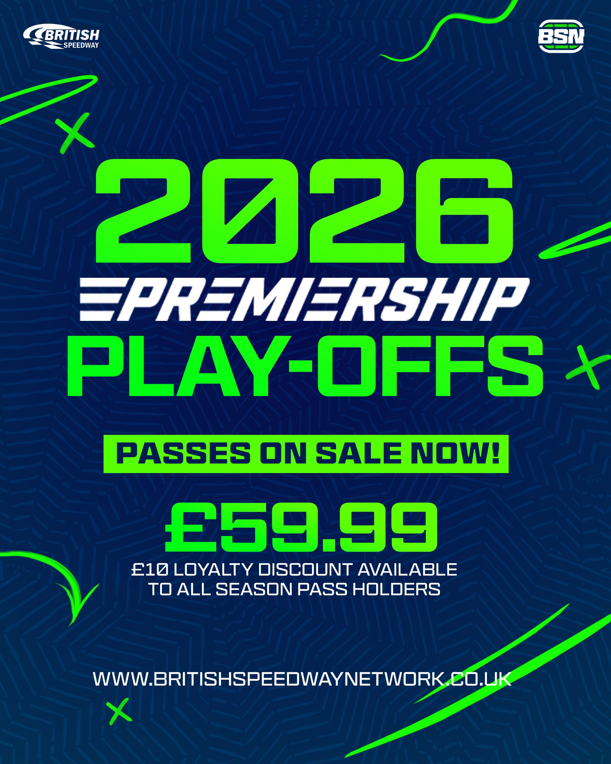 2026 ROWE MOTOR OIL PREMIERSHIP PLAY-OFFS COMING TO THE BRITISH SPEEDWAY NETWORK